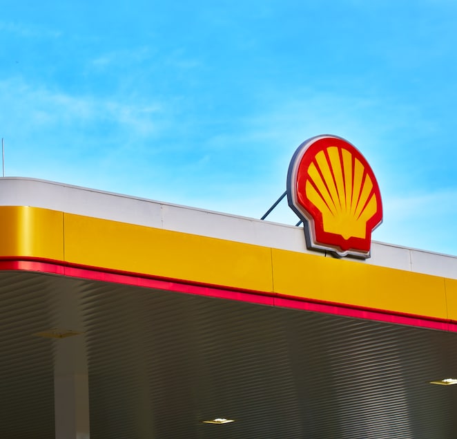 Shell welcome forecourt