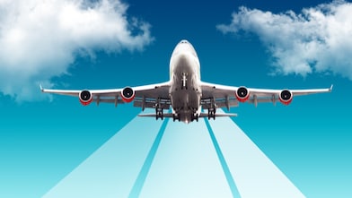 Plane is taking off