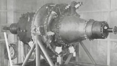Photograph of new engine