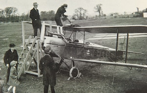 photograph of Shell's business fligth