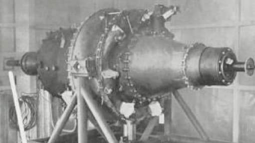 Photograph of new engine