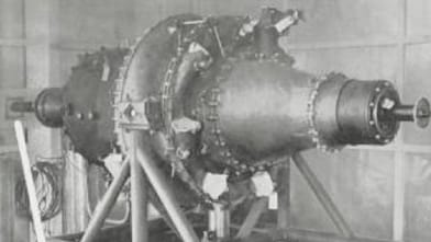 Photograph of new engine