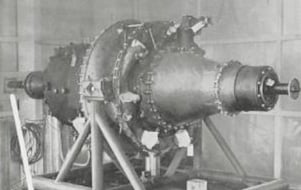 Photograph of new engine