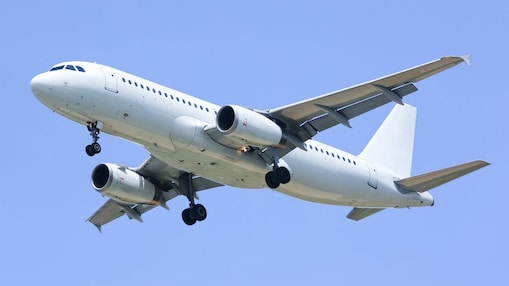 Plane in air
