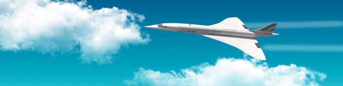 Plane is flying in the sky