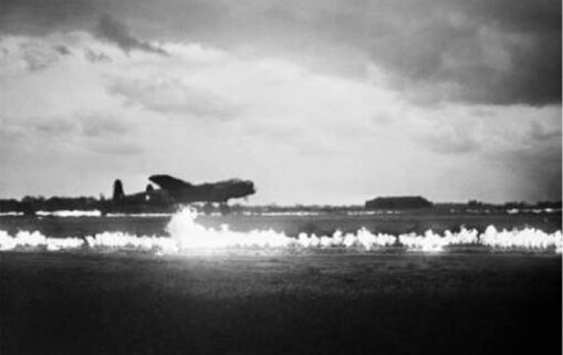Plane landing