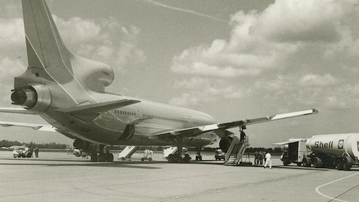 Plane at airport