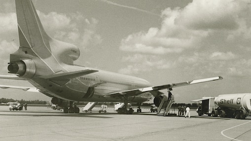 Plane at airport