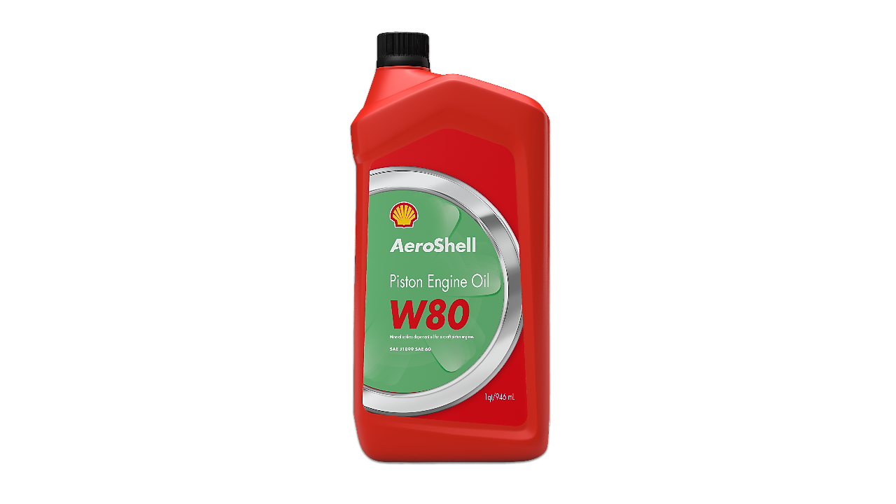 AeroShell Oil W80 Single Grade Ashless Dispersant Oil