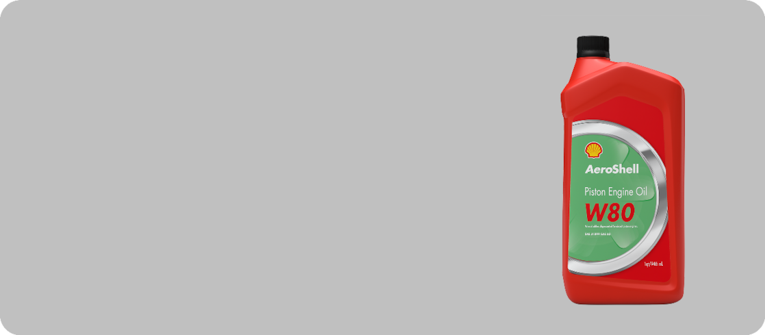 AeroShell Oil W80 Single Grade Ashless Dispersant Oil