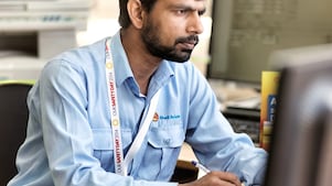 man planning about refuelling operations