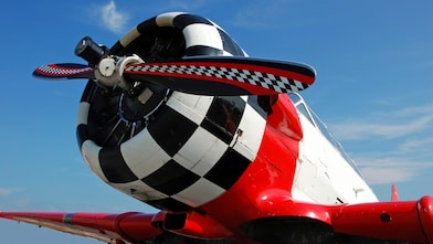 AVGAS a Shell aviation fuel for small piston-powered aircraft