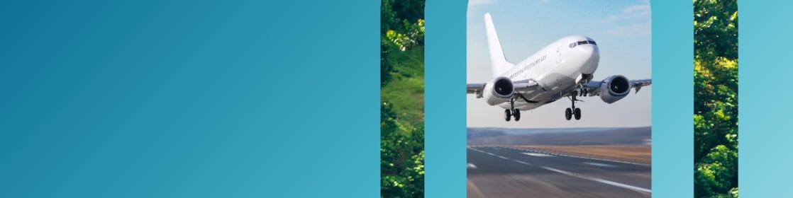 Aeroplane in icon