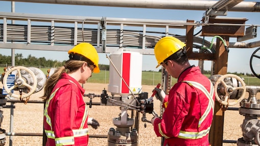 LNG Technology under inspection by Shell operatives
