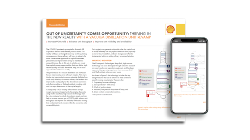 Vacuum distillation revamp scenario