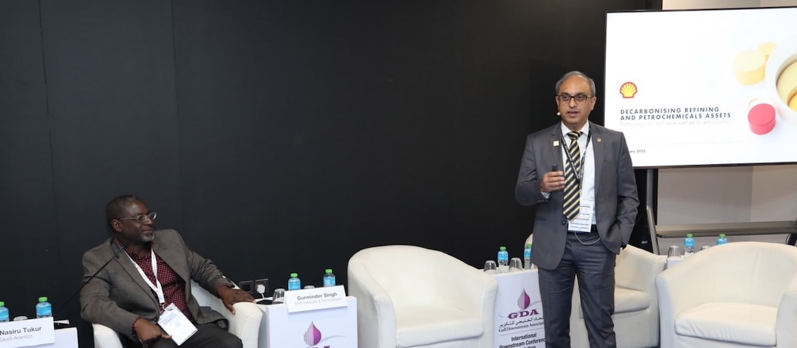 Gurminder Singh at the GDA International Downstream Conference