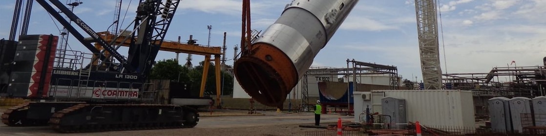 New Crude Distiller Column