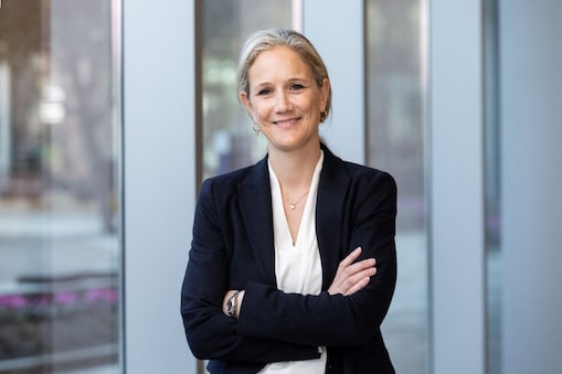 A photo of Shell Chemicals' executive vice president, Machteld