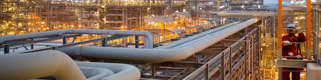 A Shell Chemicals plant