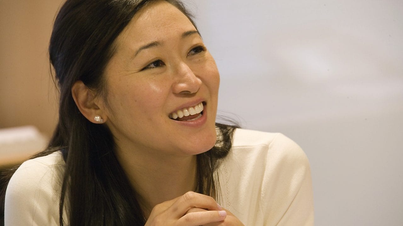 Woman in Shell office