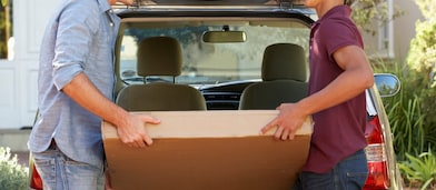 A package in the trunk