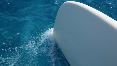 chemicals-propylene-gylcols-close-up-of-white-boat-fin-in-the-water