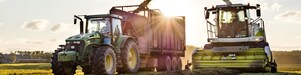 Tractor on feild