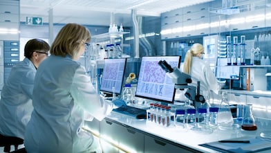 Scientists in Lab