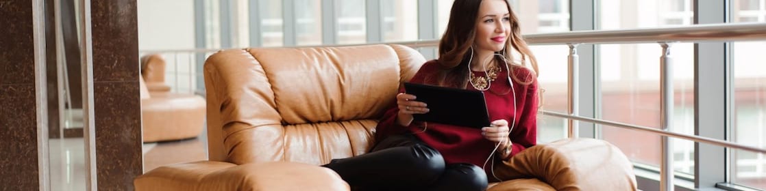 Women watching at the window