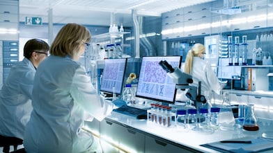 Scientists in Lab