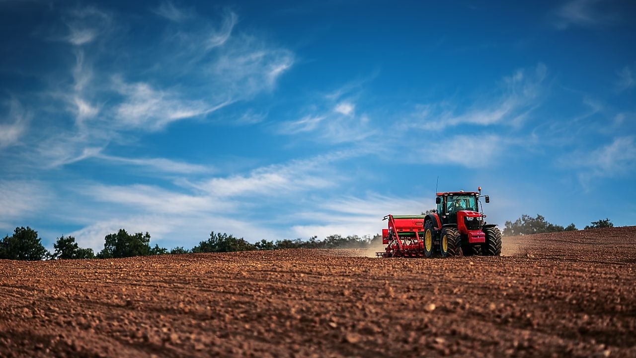 shell gtl fuel tractor ploughing