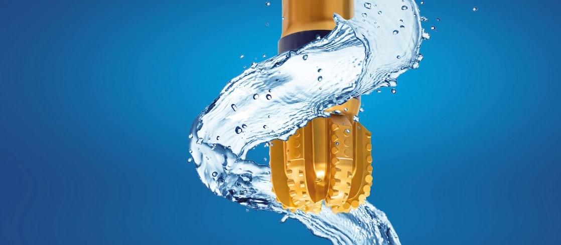A close up of a drilling fluids
