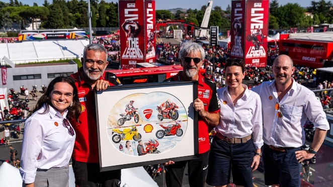 Shell and Ducati celebrate 100 years of Ducati and 27 years of partnership