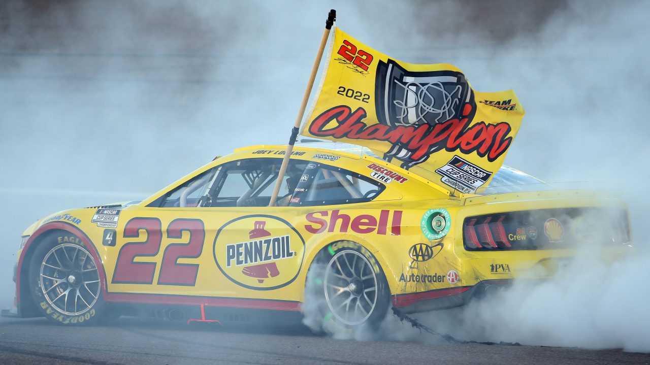 Logano captures NASCAR Cup Series