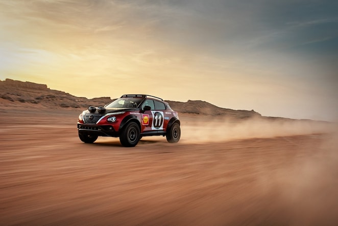 Car In Desert