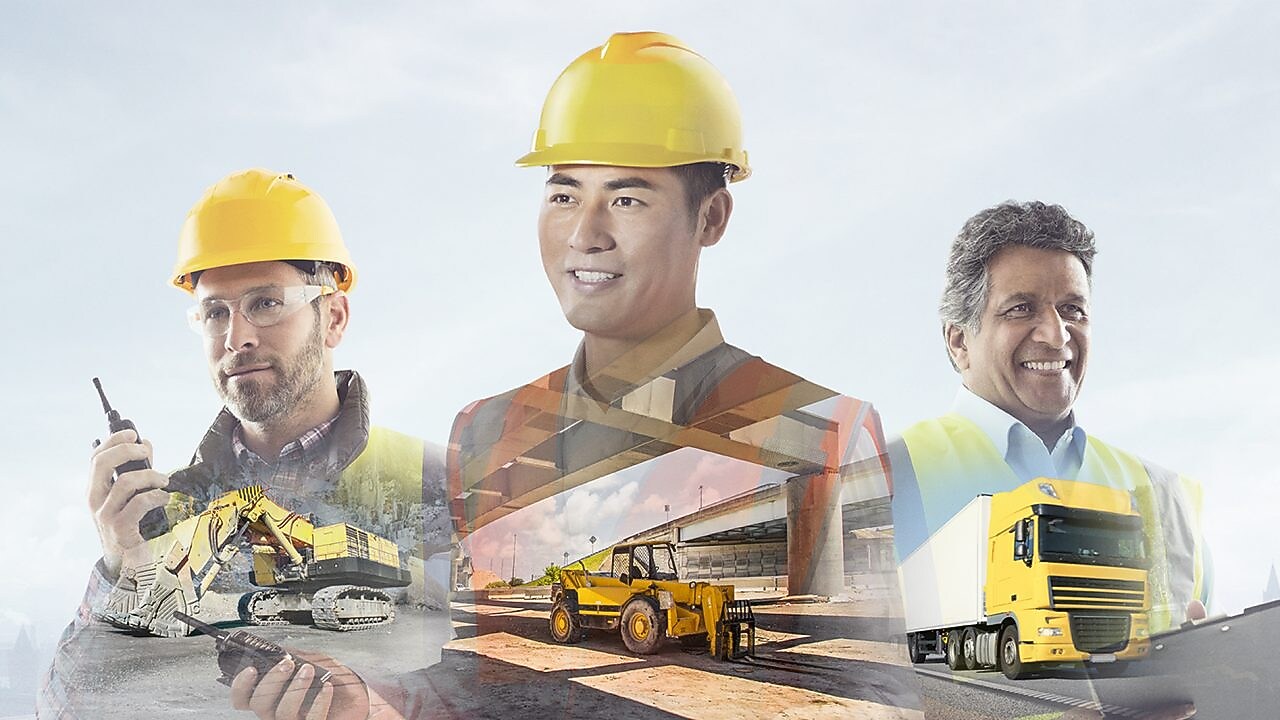 workers from construction mining and a manufacturing