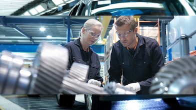 Auto components section