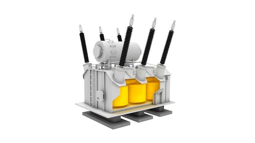 3D Model of Transformer
