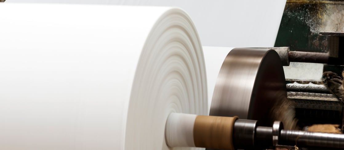 Industrial paper mill
