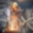 Worker in protective clothing at work in a steel foundry