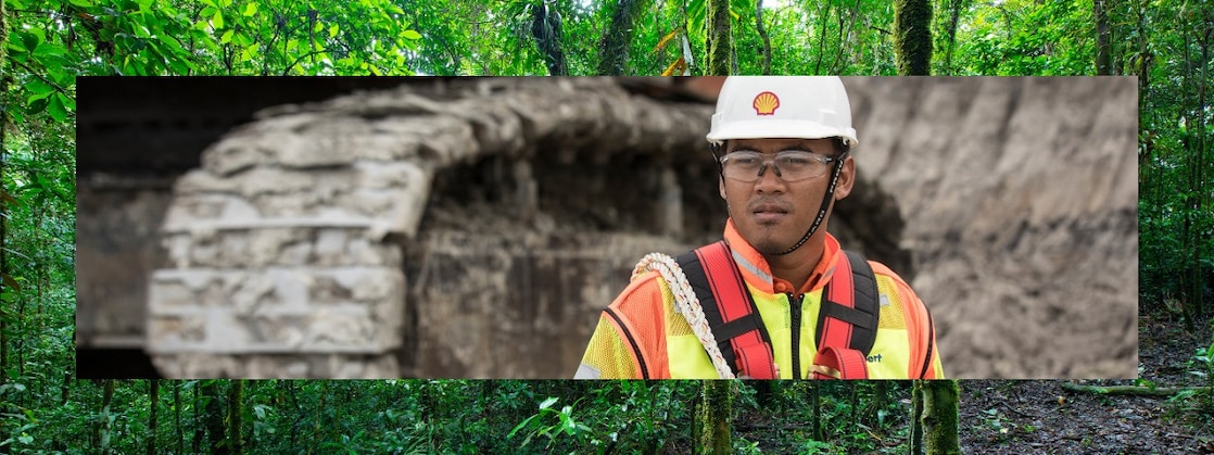 Shell executive engineer on site