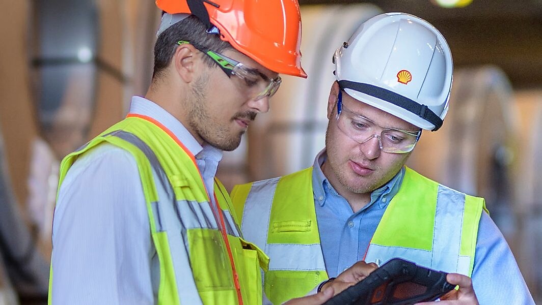 Shell lubeanalyst homepage header