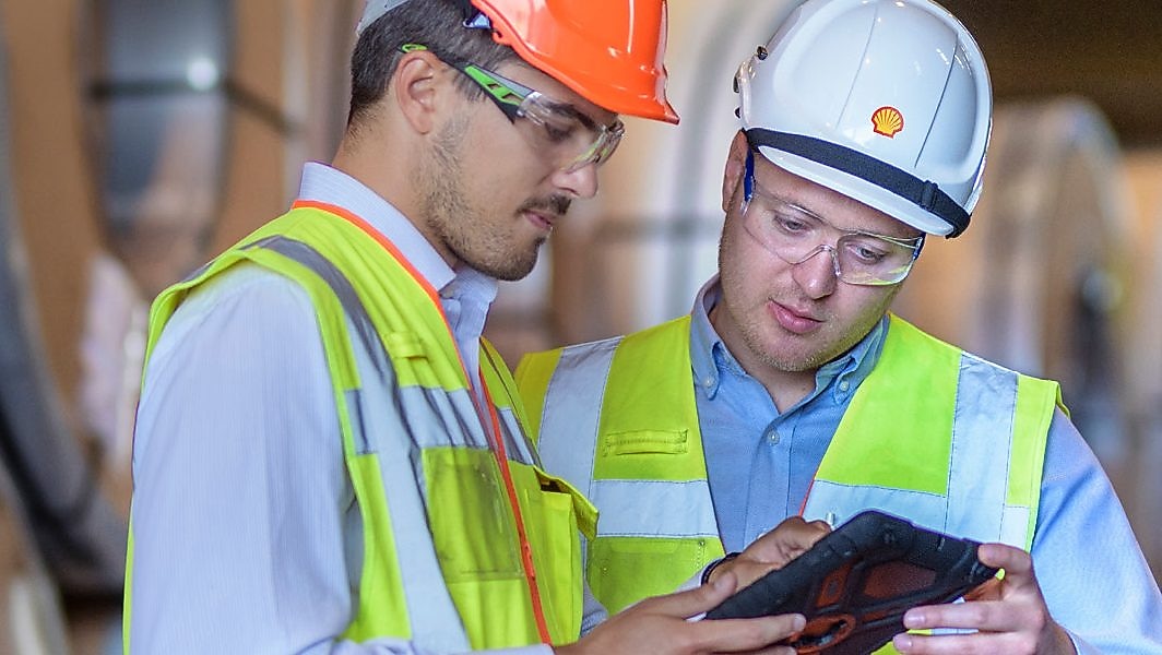 Shell lubeanalyst homepage header