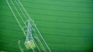 Shell power transmission realising potential tile
