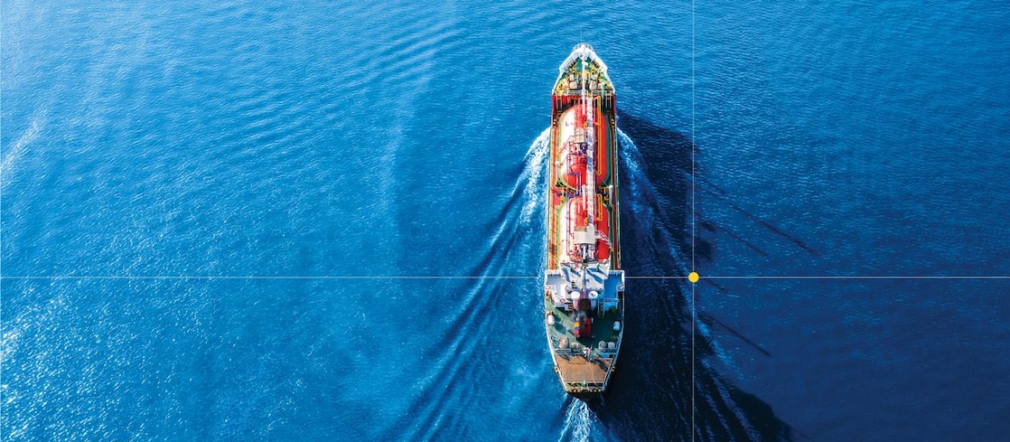 ships in a ocean