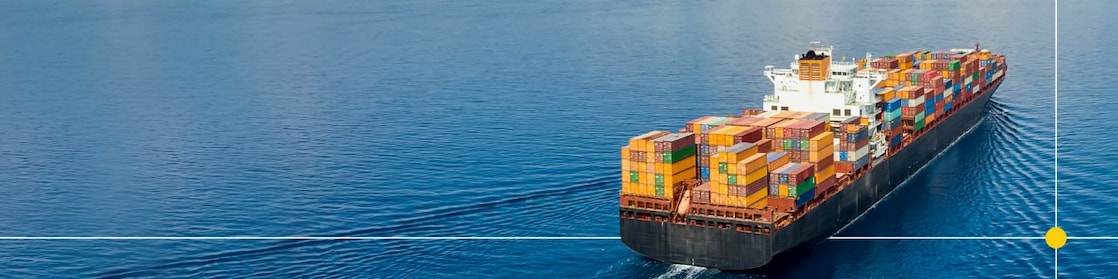 Container Vessel sailing