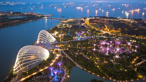 Singapore city view