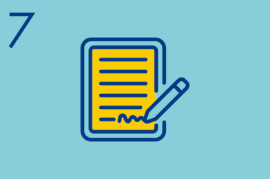 sign contract infographic