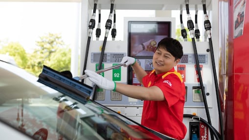 Service Champion at Shell Nanjing Xianlin Station, China, 2022