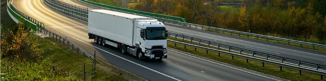 Truck driving